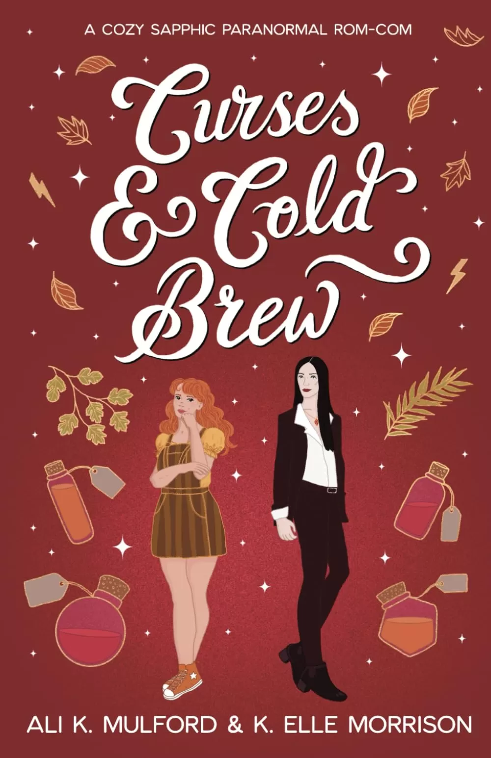 Curses & Cold Brew: A cozy sapphic paranormal rom-com (Maple Hollow #2) by Ali K. Mulford
