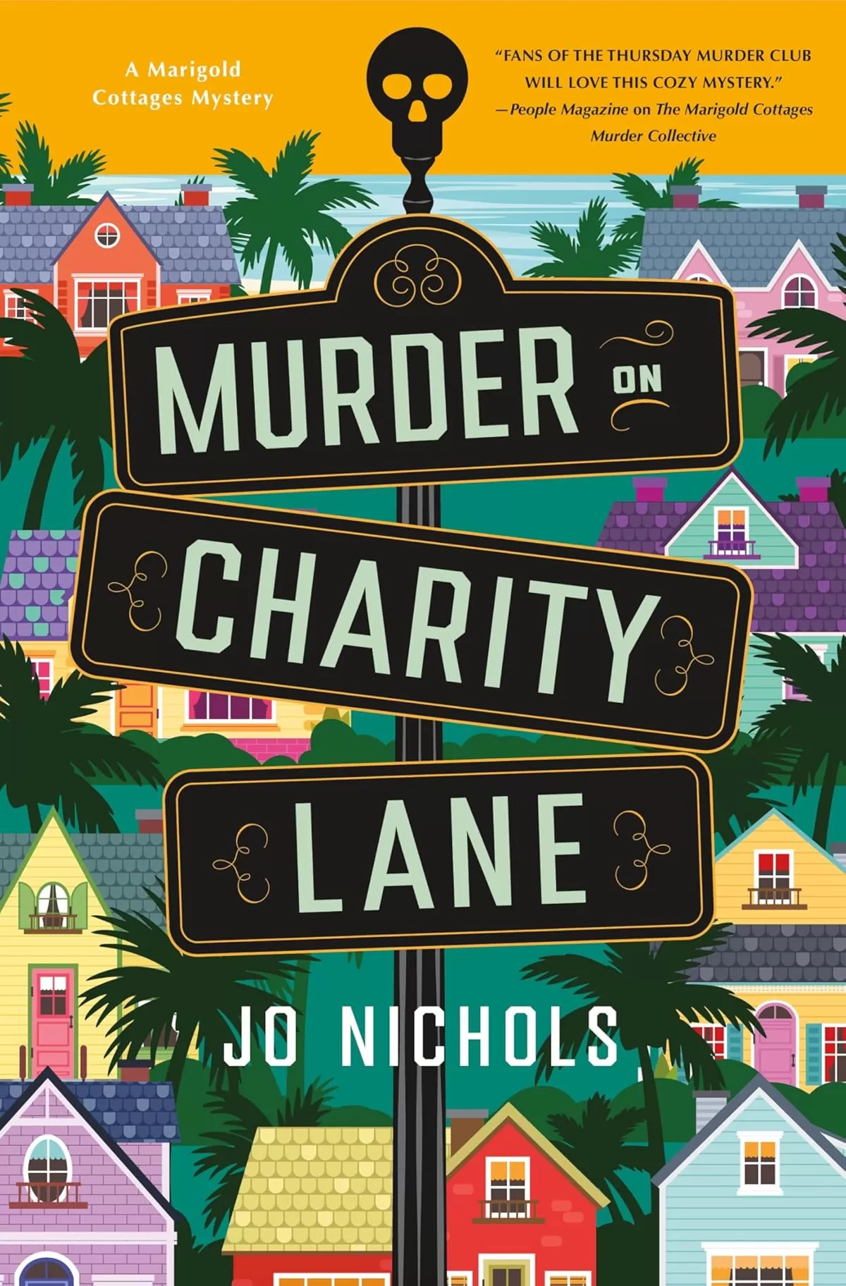 Murder on Charity Lane (Marigold Cottages Murders #2) by Jo Nichols