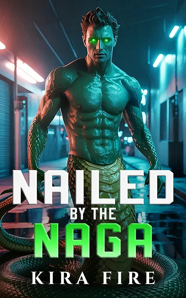Nailed by the Naga: A spicy monster romance starring a naga professor and the snarky comedian who gets under his scales (Monster Dating Agency #8) by Kira Fire