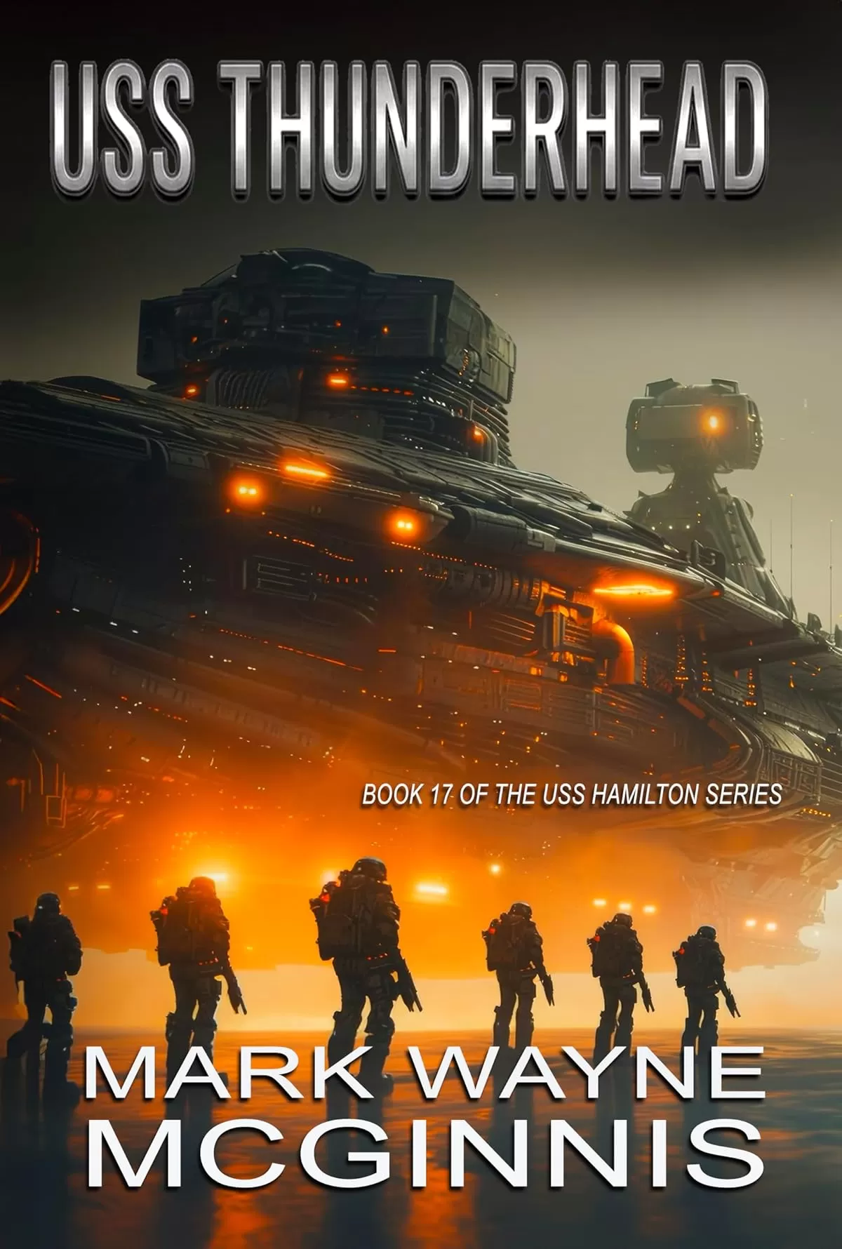 USS Thunderhead (USS Hamilton #17) by Mark Wayne McGinnis
