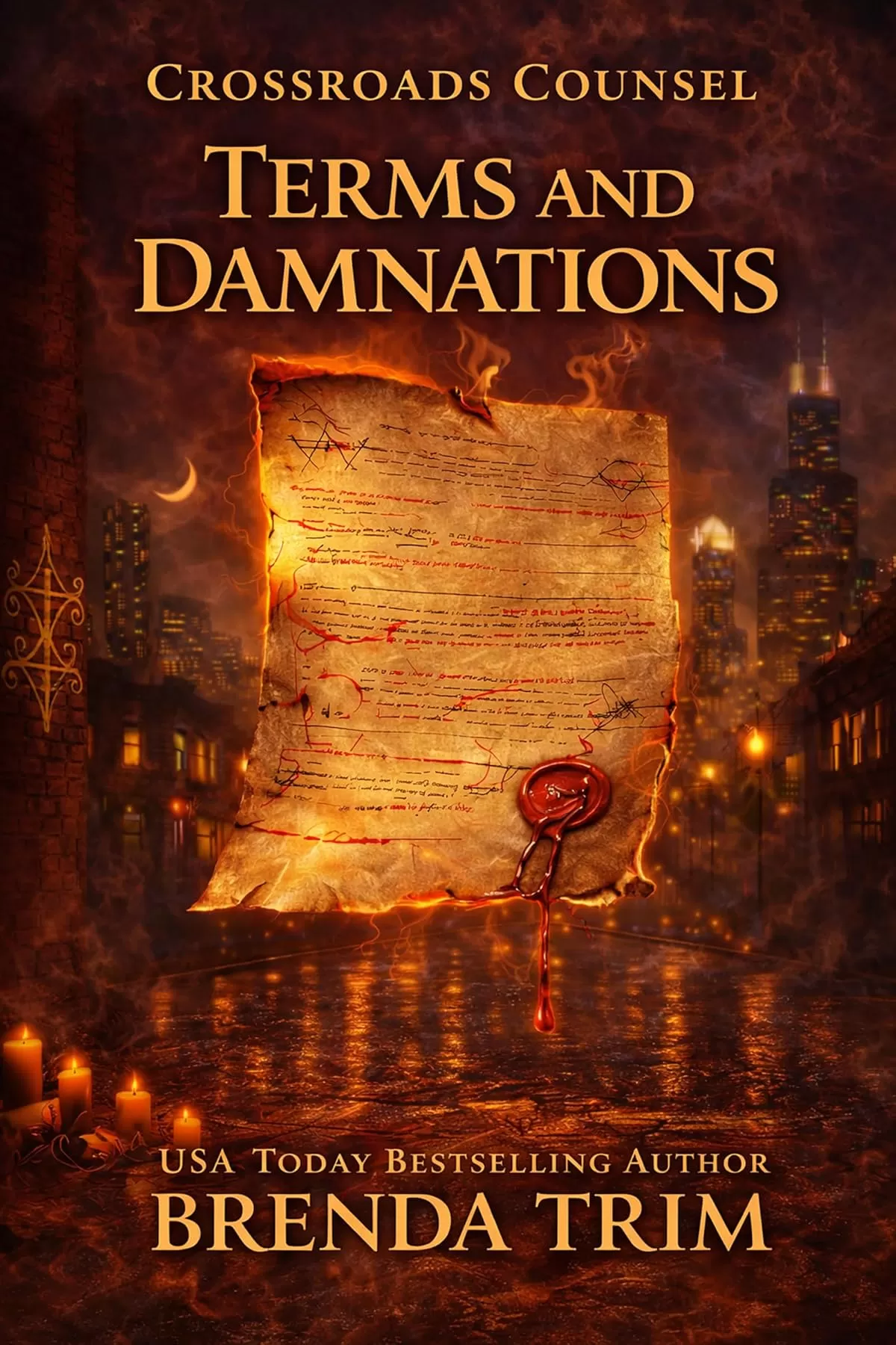 Terms and Damnations (Crossroads Counsel #2) by Brenda Trim