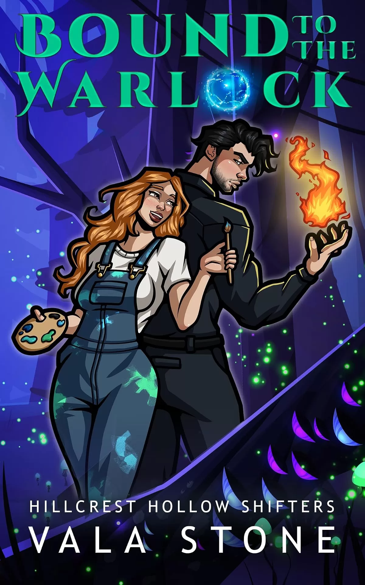 Bound to the Warlock: A Cozy Smalltown Paranormal Romance (Hillcrest Hollow Shifters #5) by Vala Stone