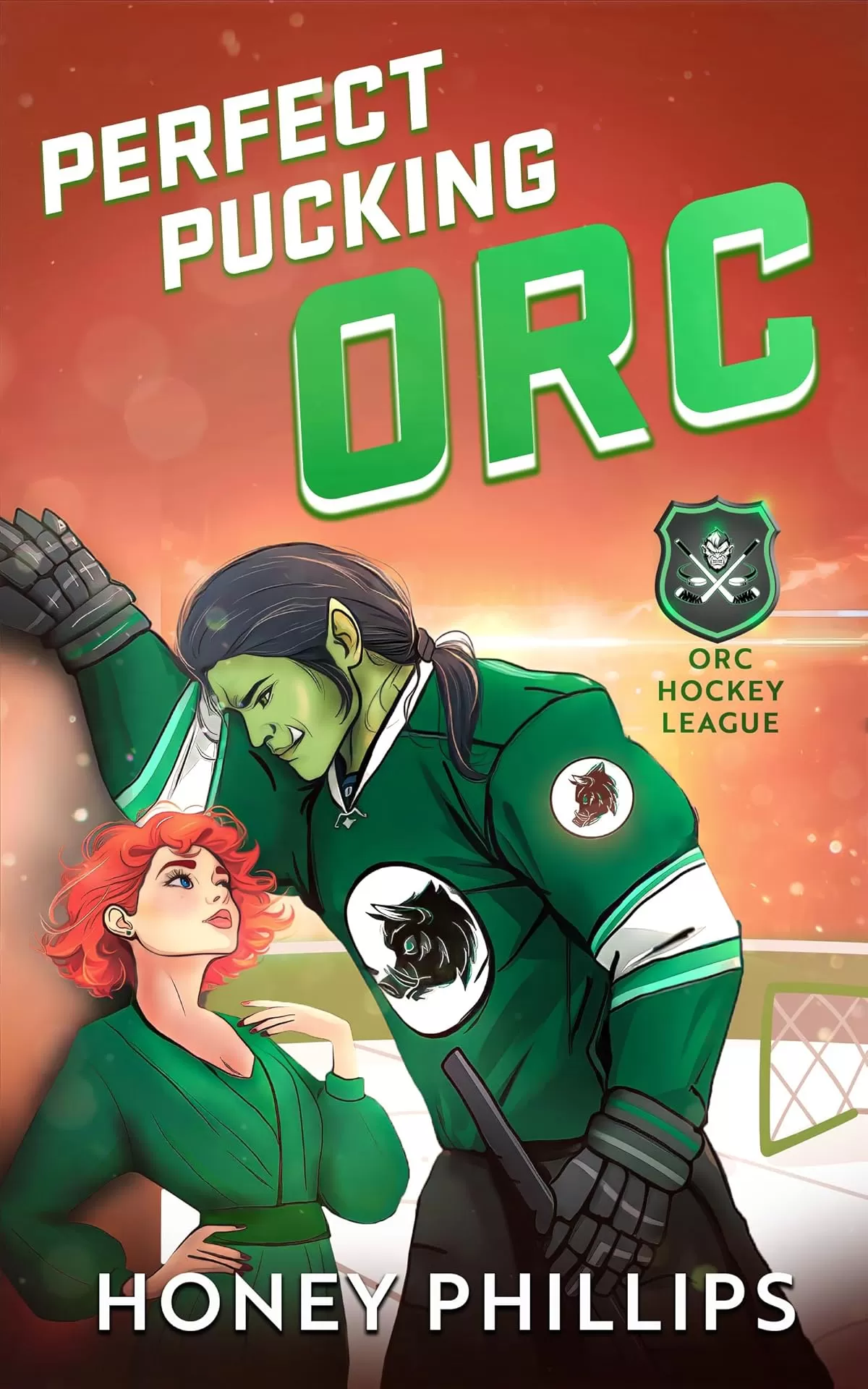 Perfect Pucking Orc: An Orc Hockey Romance (The Orc Hockey League #1) by Honey Phillips
