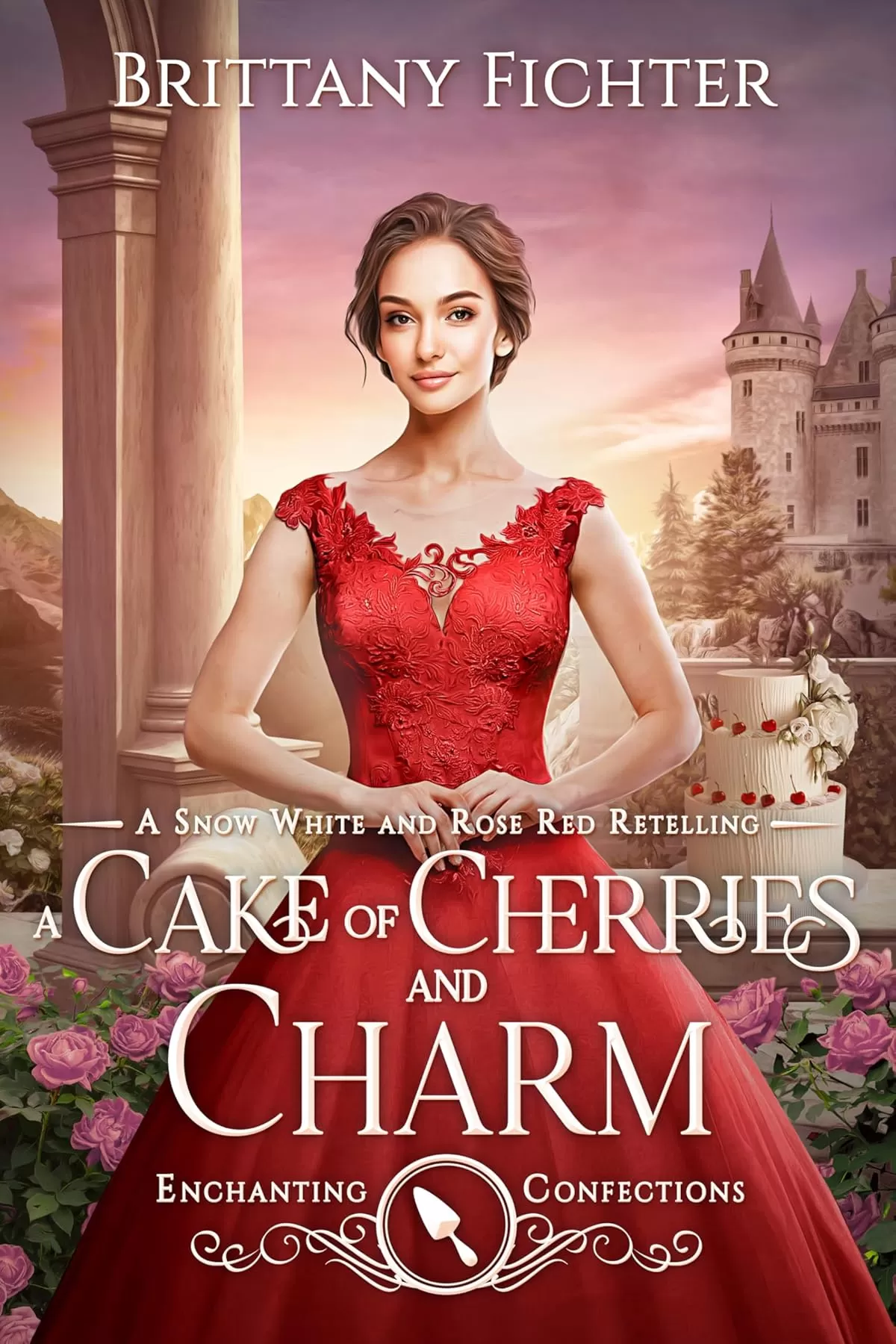 A Cake of Cherries and Charm: A Snow White and Rose Red Retelling (Enchanting Confections #7) by Brittany Fichter