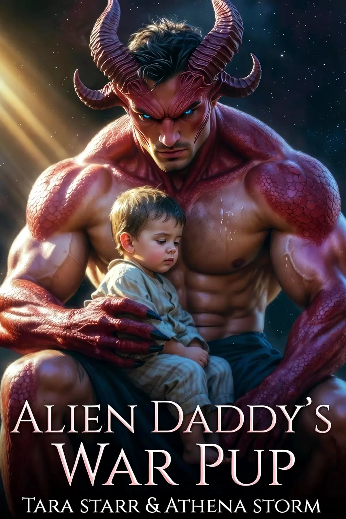 Alien Daddy’s War Pup by Tara Starr, Athena Storm