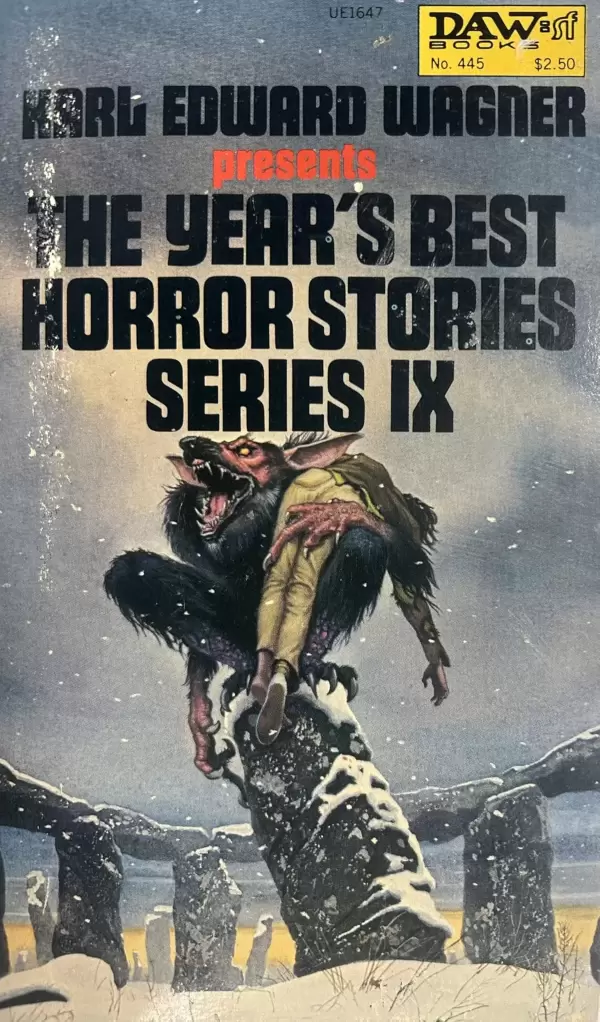 The Year's Best Horror Stories Series IX (Year's Best Horror Stories (US) #9) by Karl Edward Wagner