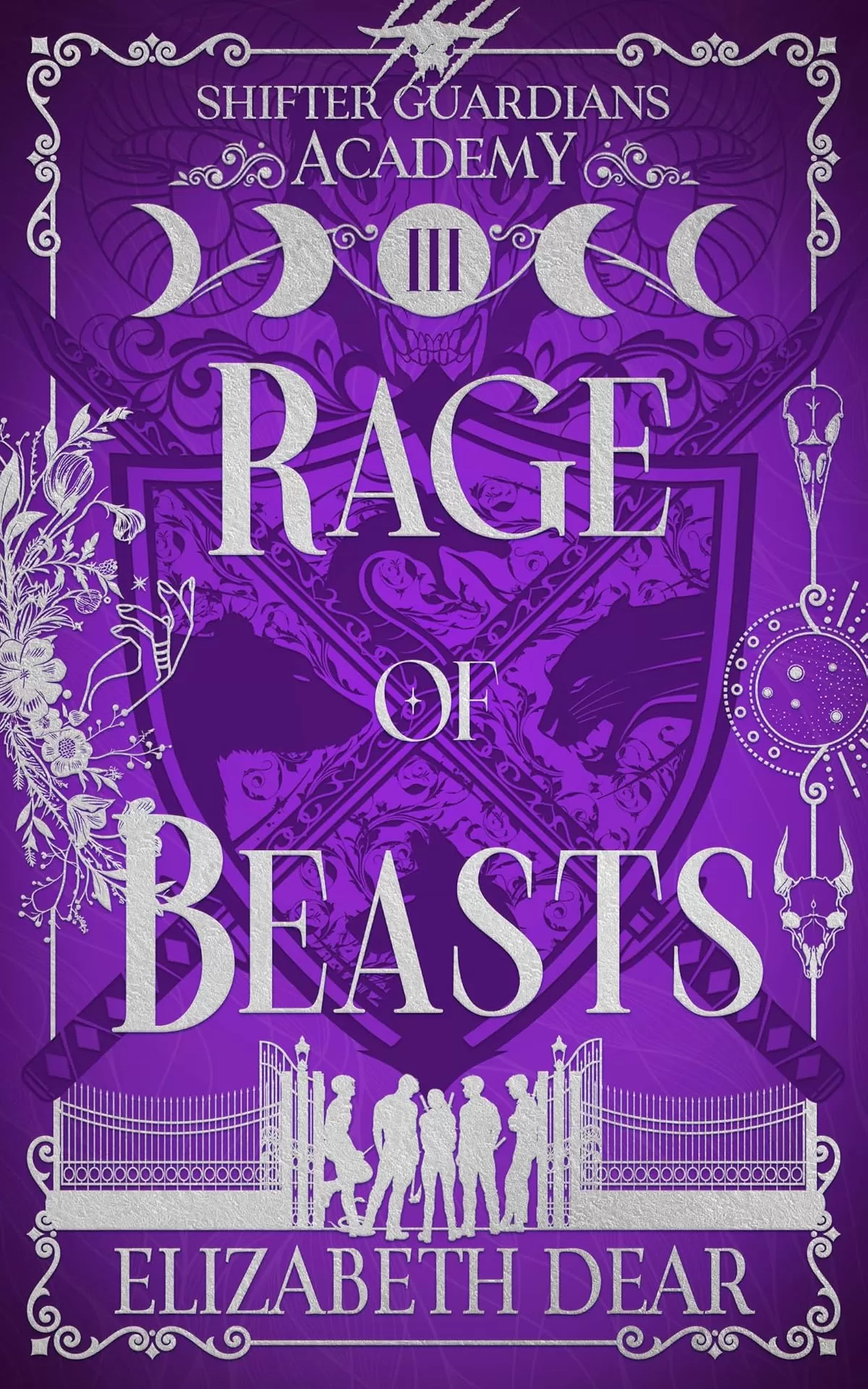 Rage of Beasts (Shifter Guardians Academy #3) by Elizabeth Dear