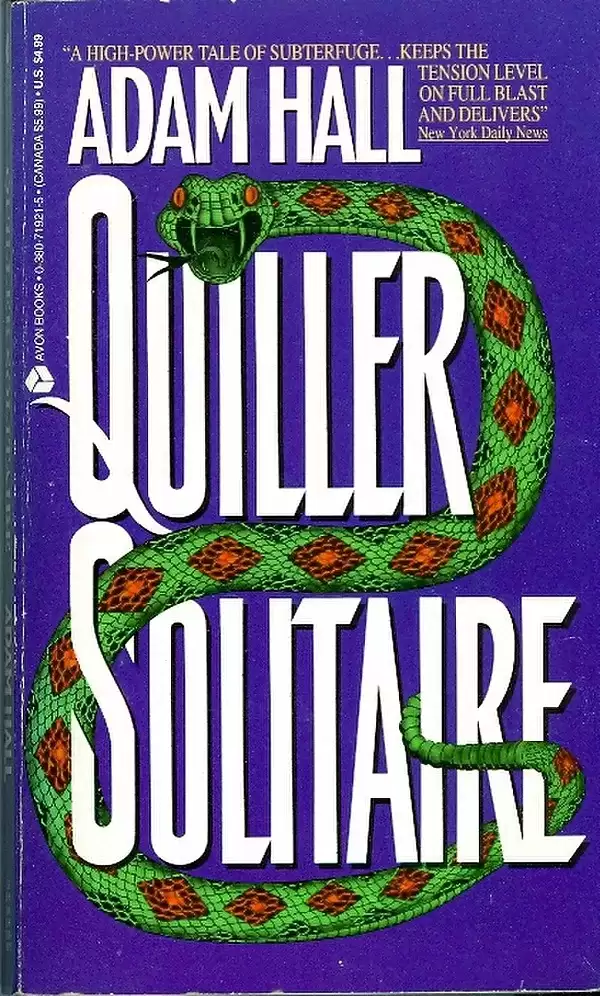 Quiller Solitaire (Quiller #16) by Adam Hall