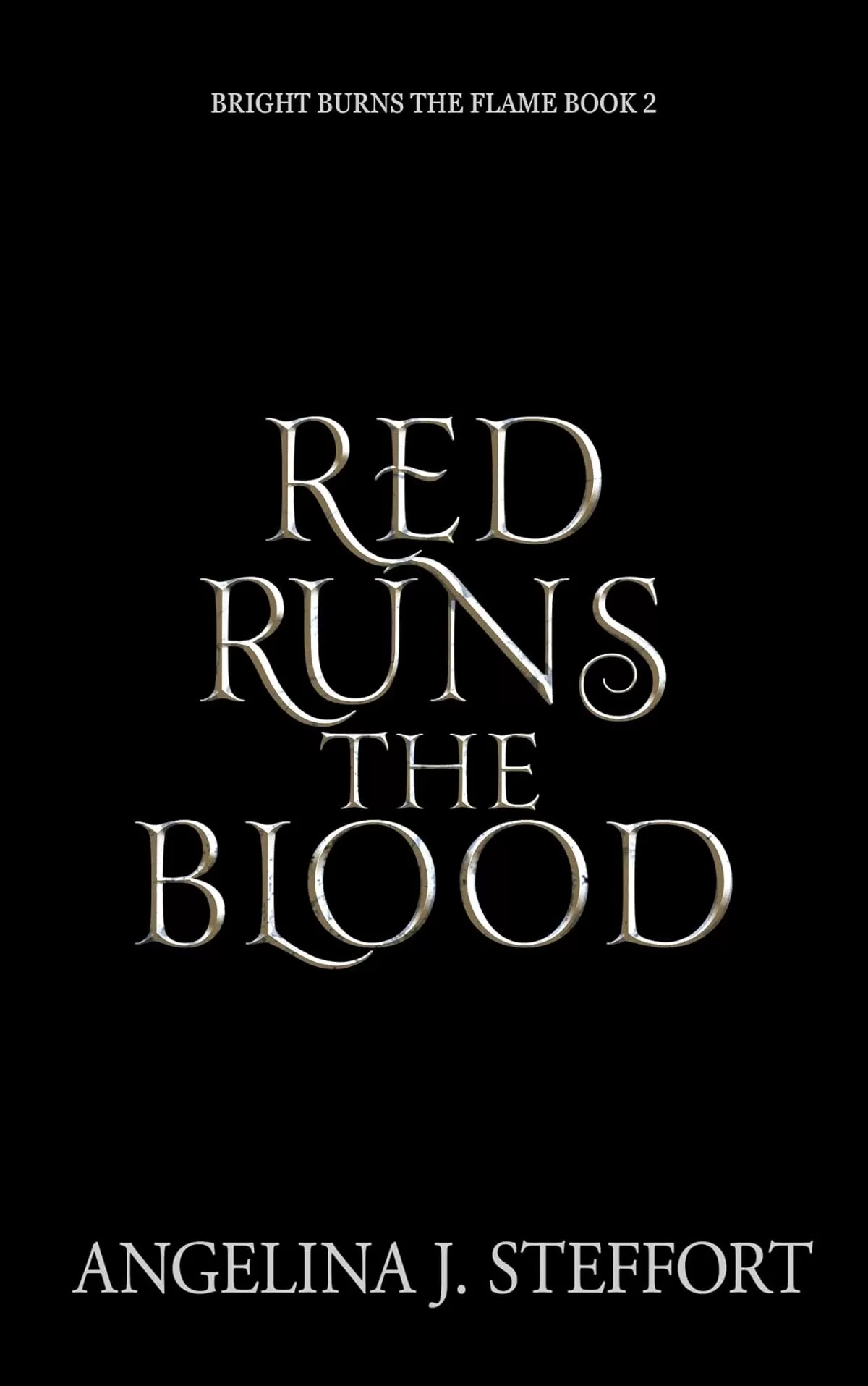 Red Runs the Blood (Bright Burns the Flame #2) by Angelina J. Steffort