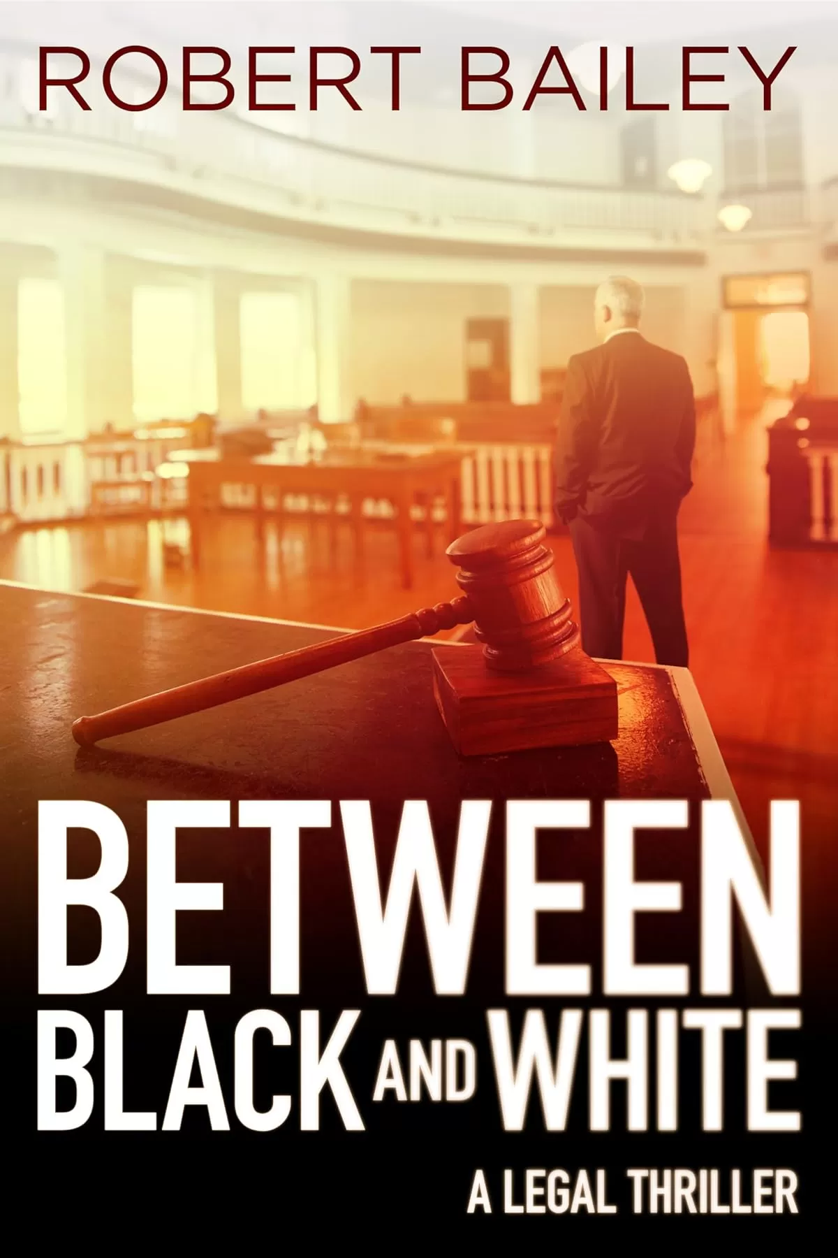 Between Black and White (McMurtrie and Drake Legal Thrillers #2) by Robert Bailey