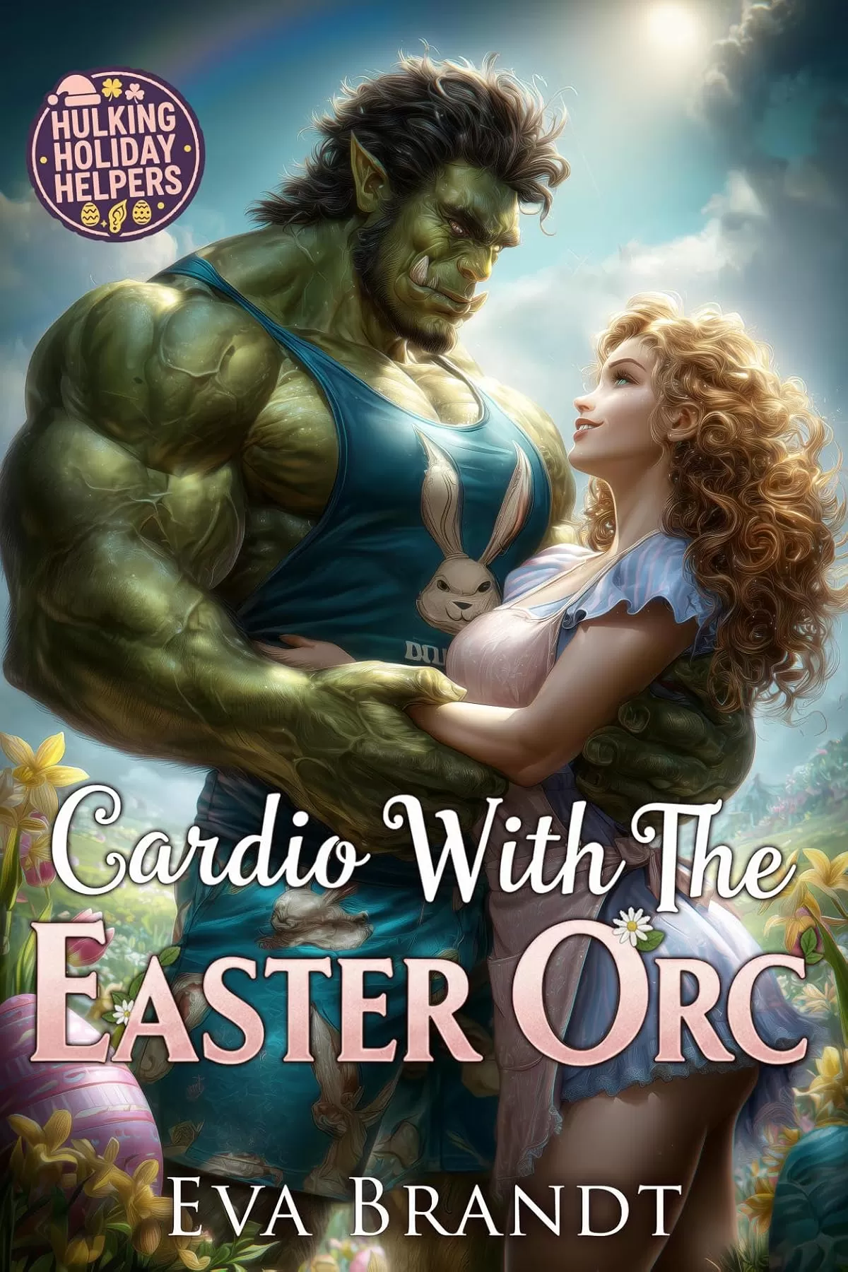 Cardio with the Easter Orc: A Cozy Holiday Monster Romance (Hulking Holiday Helpers #1) by Eva Brandt