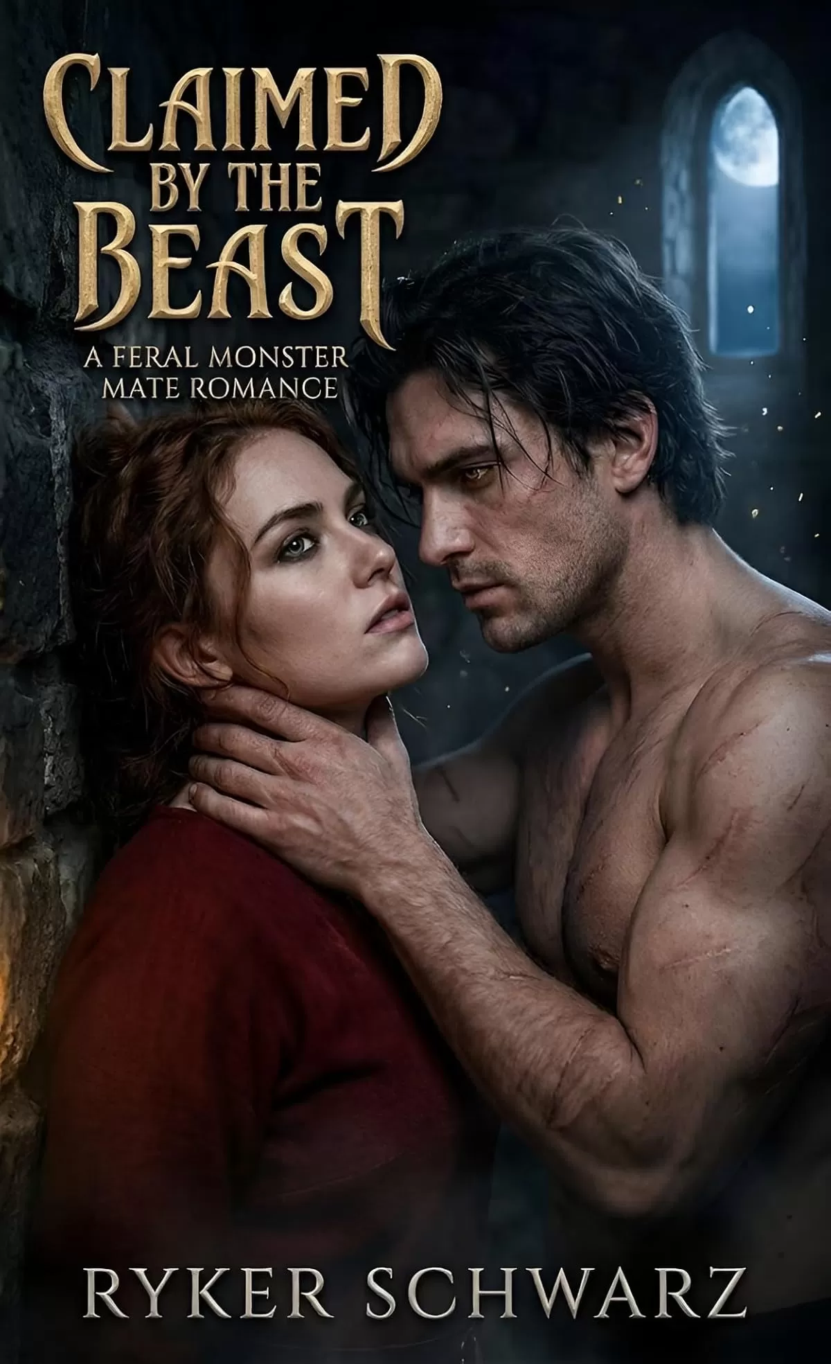 Claimed by the Beast: A Feral Monster Mate Romance by Ryker Schwarz