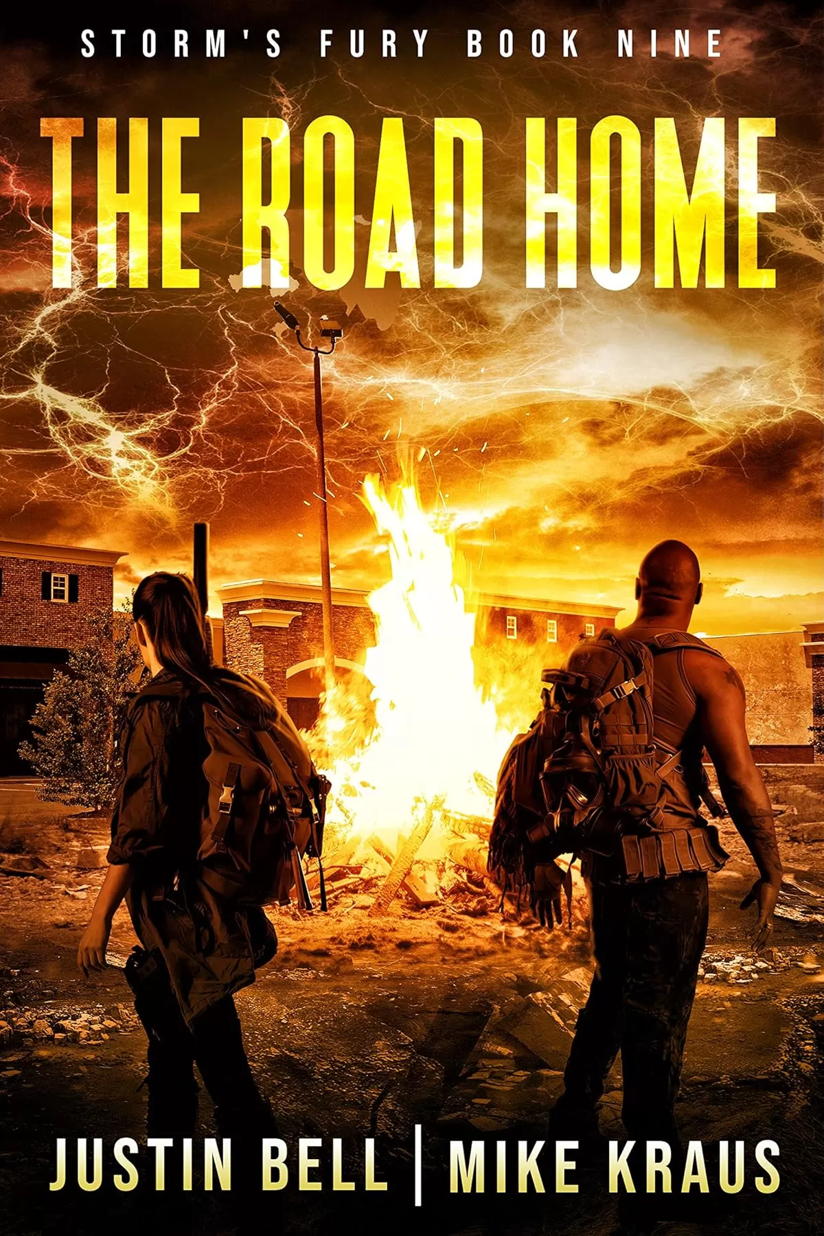 The Road Home (Storm's Fury #9) by Justin Bell, Mike Kraus