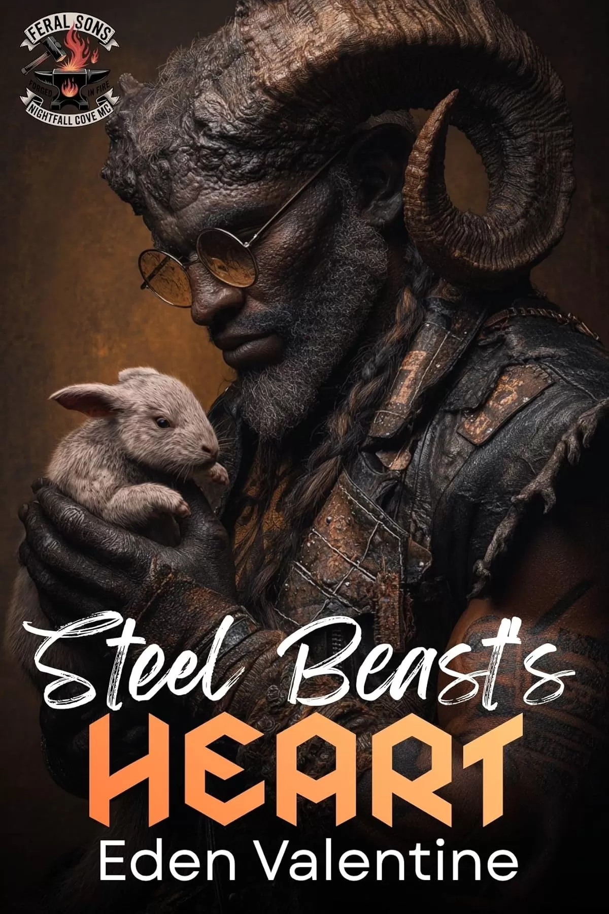 The Steel Beast's Heart: A Friends to Lovers Minotaur Medic Romance (Feral Sons MC #9) by Eden Valentine
