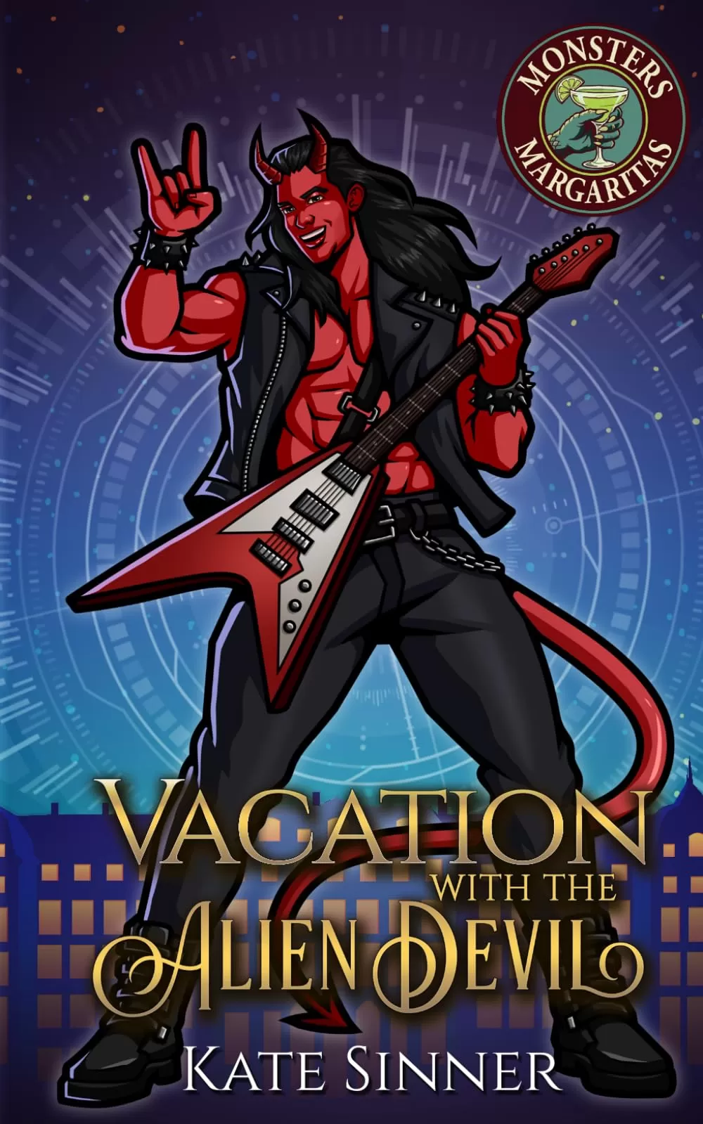 Vacation With The Alien Devil: A Sci-Fi Alien Rom Com Short Story (Monsters and Margaritas #11) by Kate Sinner