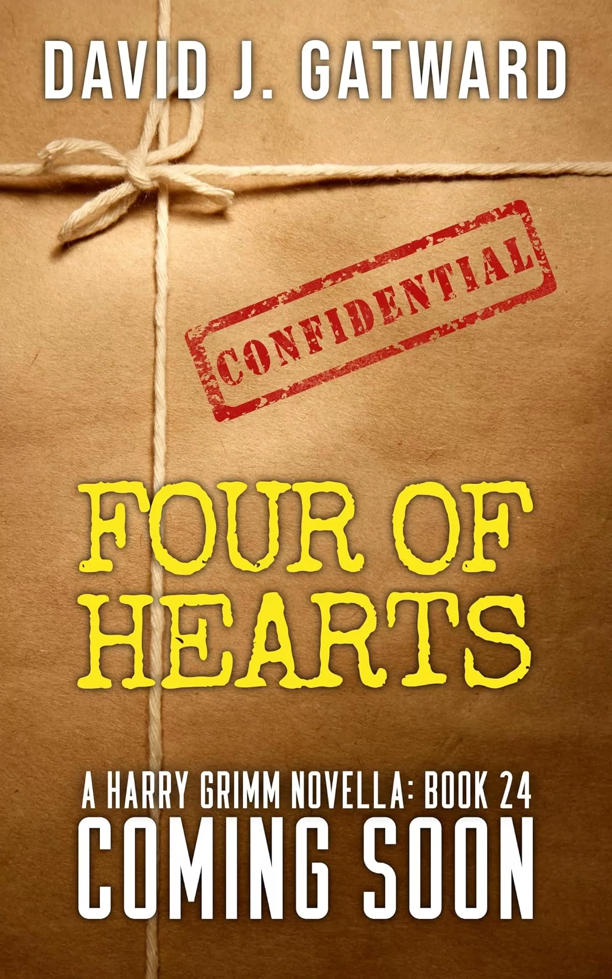 Four of Hearts (DCI Harry Grimm Crime Thrillers #24) by David J. Gatward