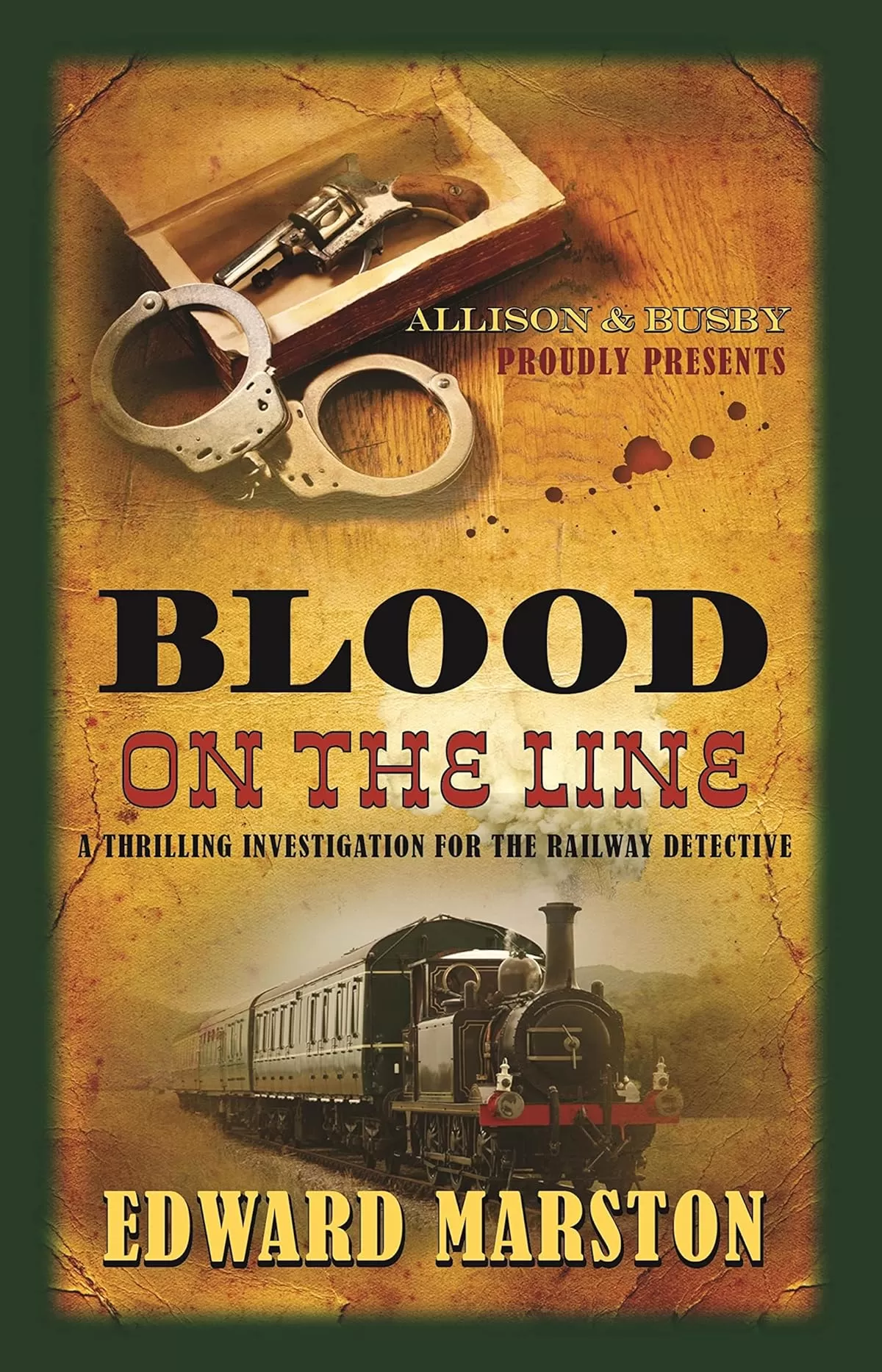 Blood on the Line (Railway Detective #8) by Edward Marston
