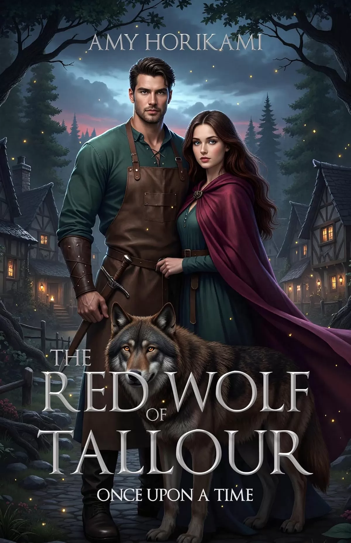 Red Wolf of Tallour (Fantasy Romance): Retelling of Little Red Riding Hood (Once Upon a Time) by Amy Horikami