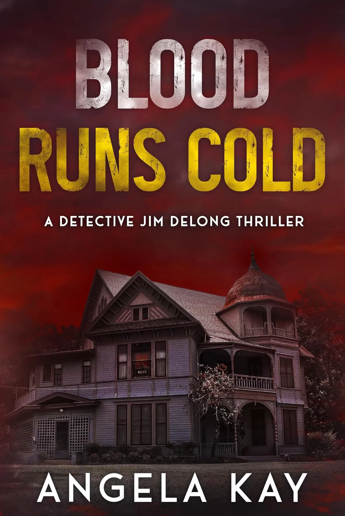 Blood Runs Cold (Detective Jim DeLong Thrillers #2) by Angela Kay
