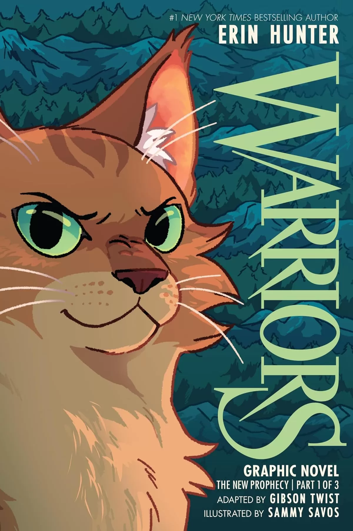 The New Prophecy 1 (Warriors Graphic Novel: The Prophecies Begin #4) by Erin Hunter