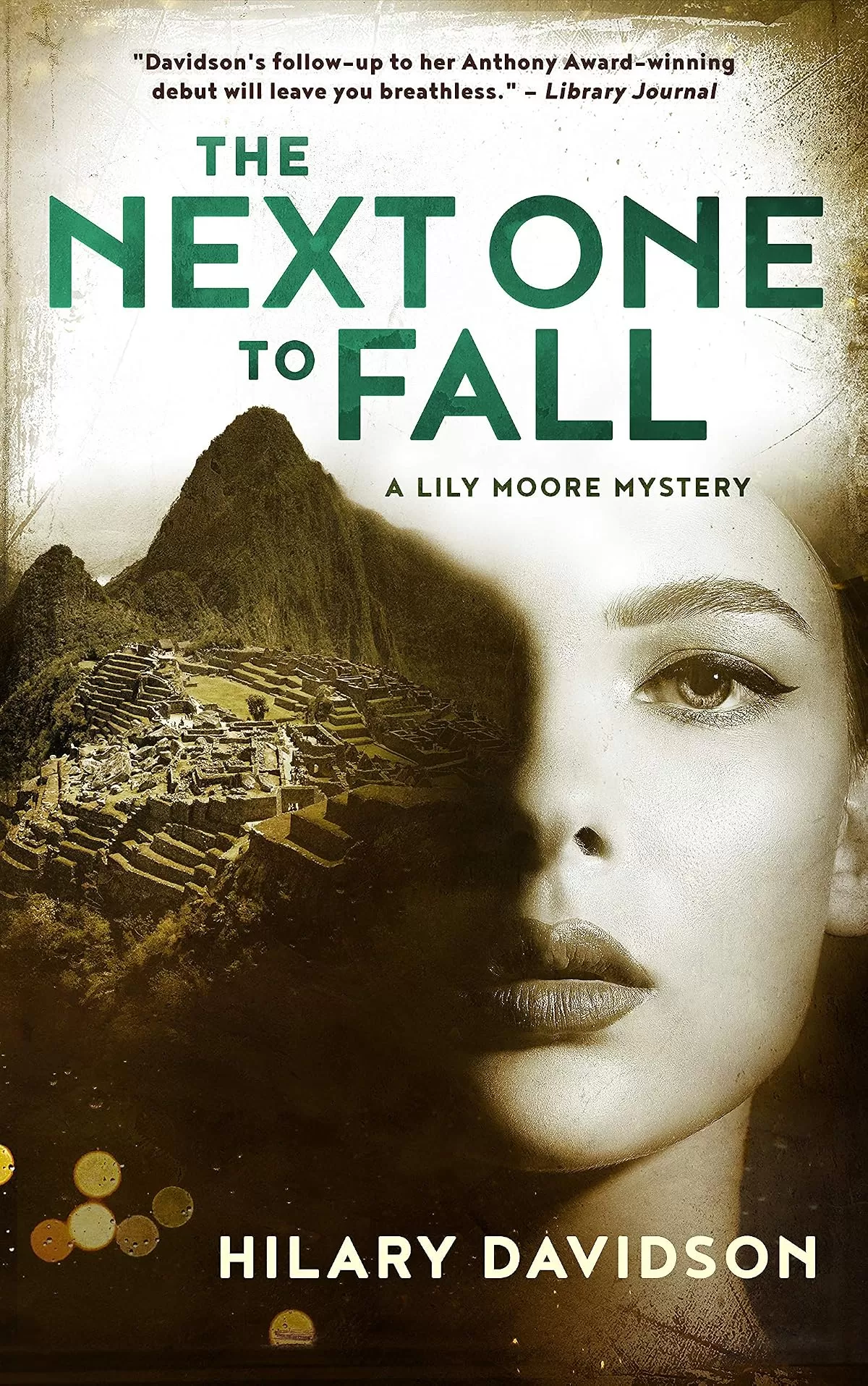 The Next One to Fall (Lily Moore Mystery #2) by Hilary Davidson