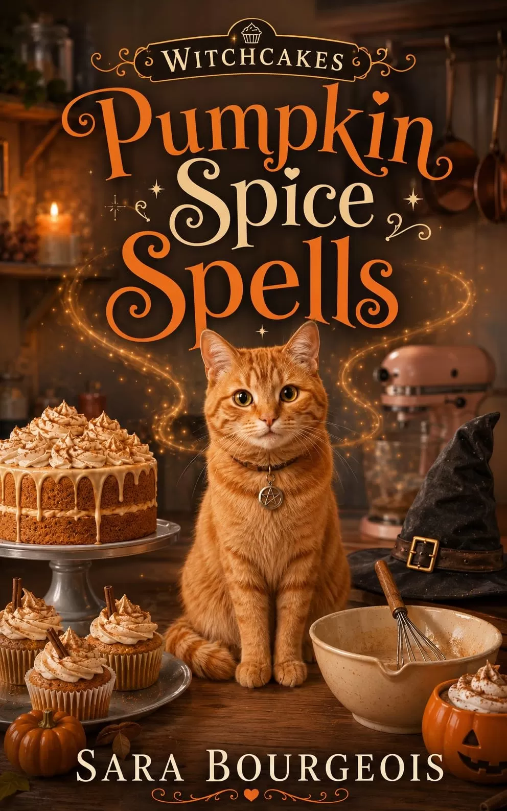 Pumpkin Spice Spells (Witchcakes #1) by Sara Bourgeois
