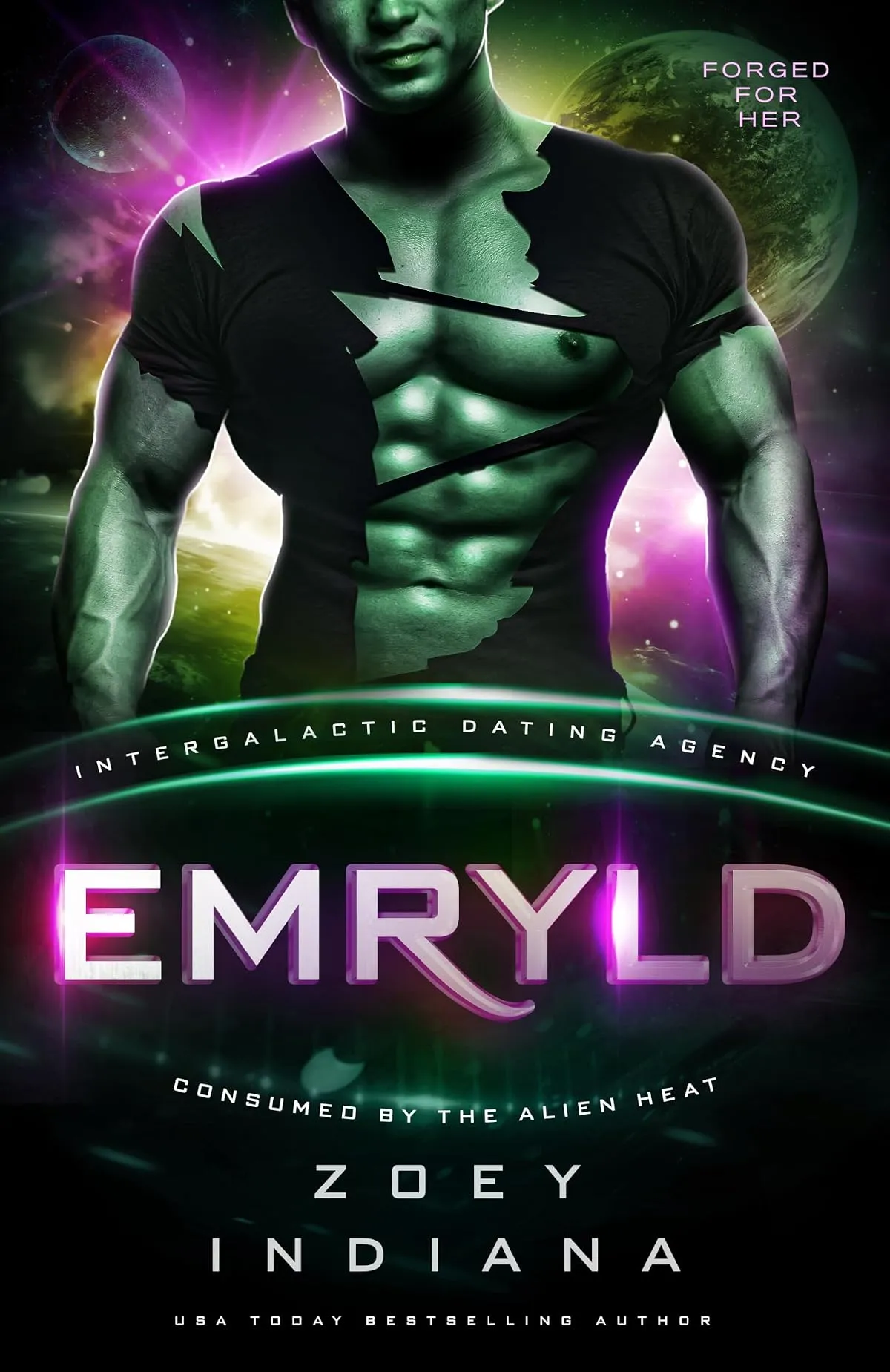 Emryld (Consumed by the Alien Heat #5) by Zoey Indiana