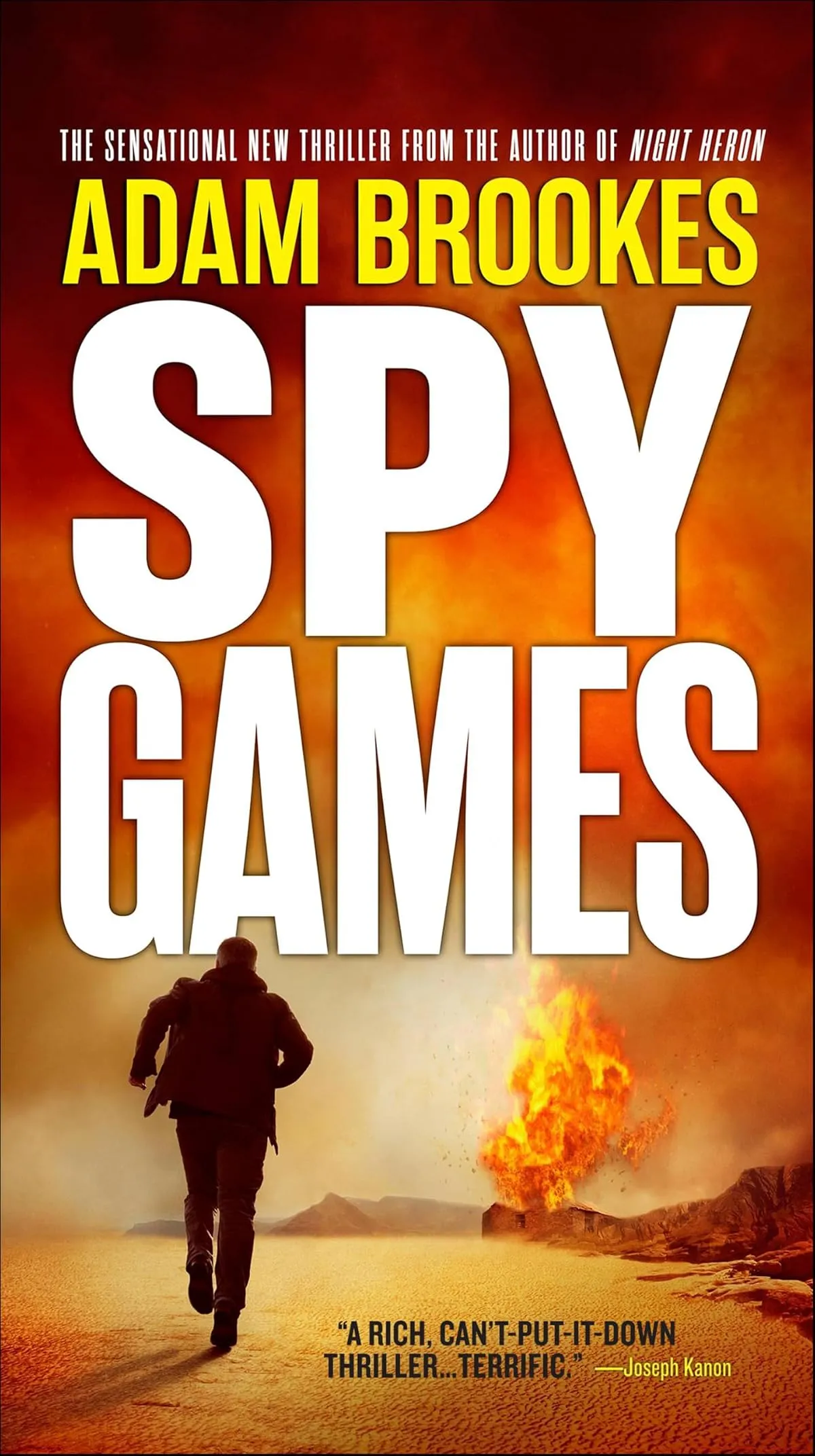 Spy Games (Philip Mangan #2) by Adam Brookes