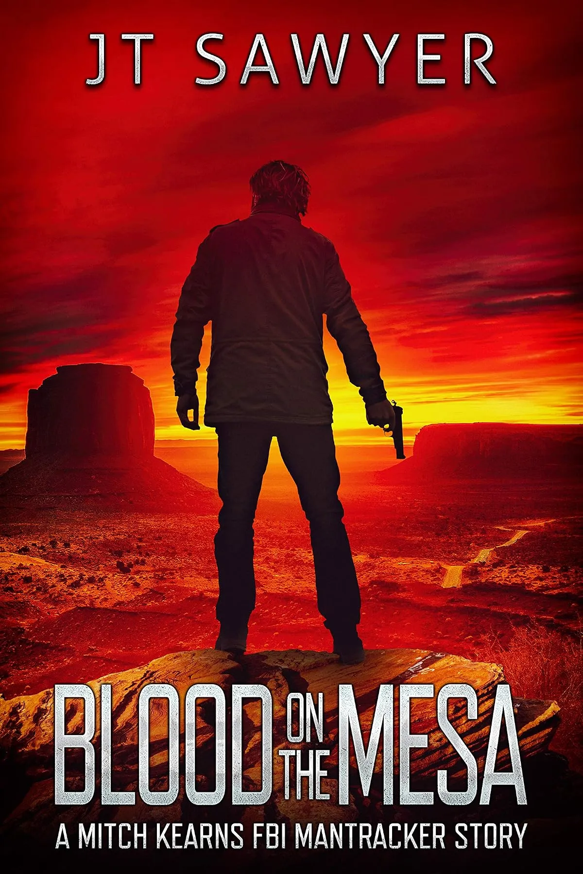 Blood On The Mesa (Mitch Kearns Combat Tracker Series #0.5) by JT Sawyer