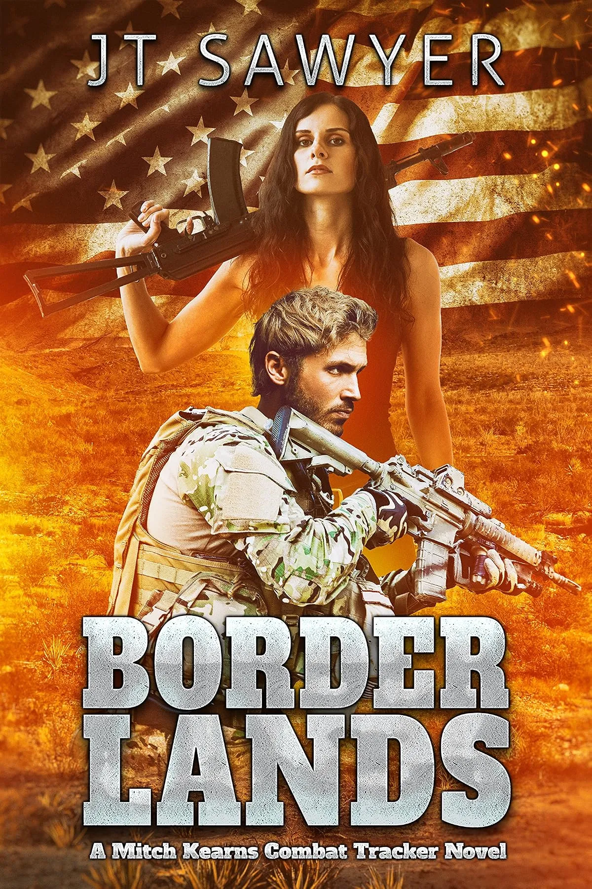 Borderlands (Mitch Kearns Combat Tracker Series #6) by JT Sawyer