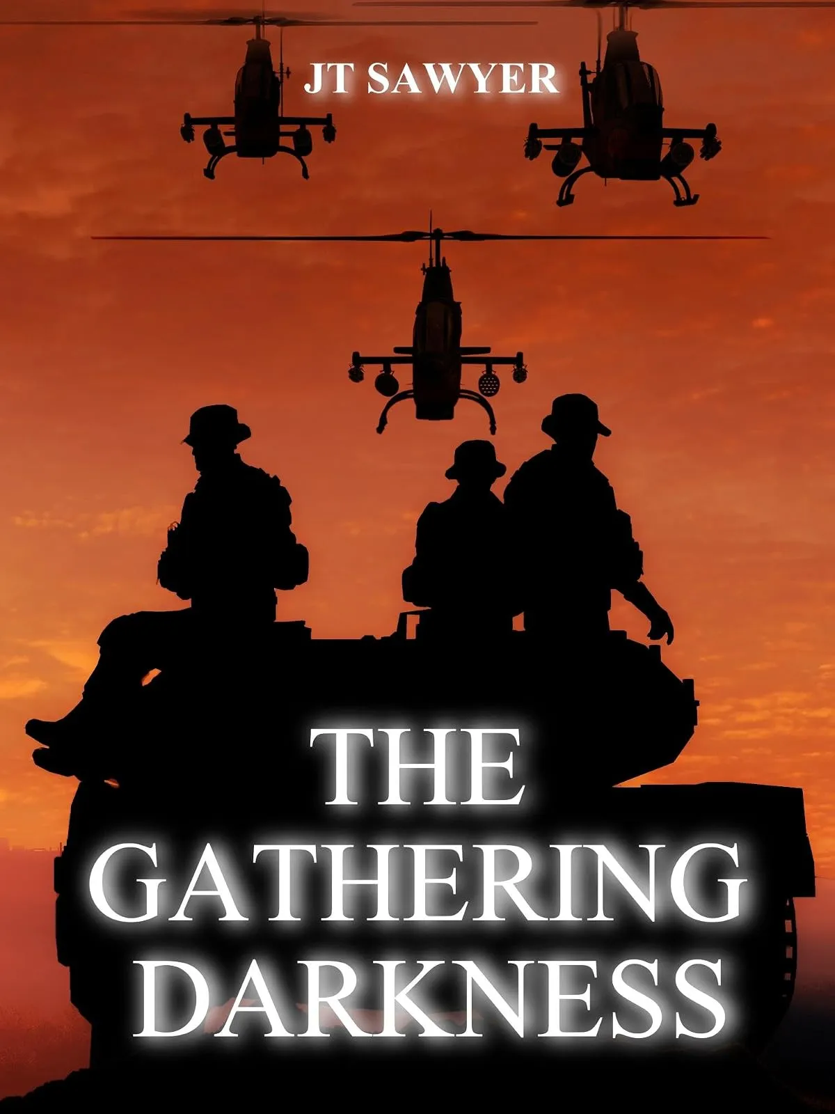 The Gathering Darkness (A Carlie Simmons Post-Apocalyptic Thriller #4) by JT Sawyer