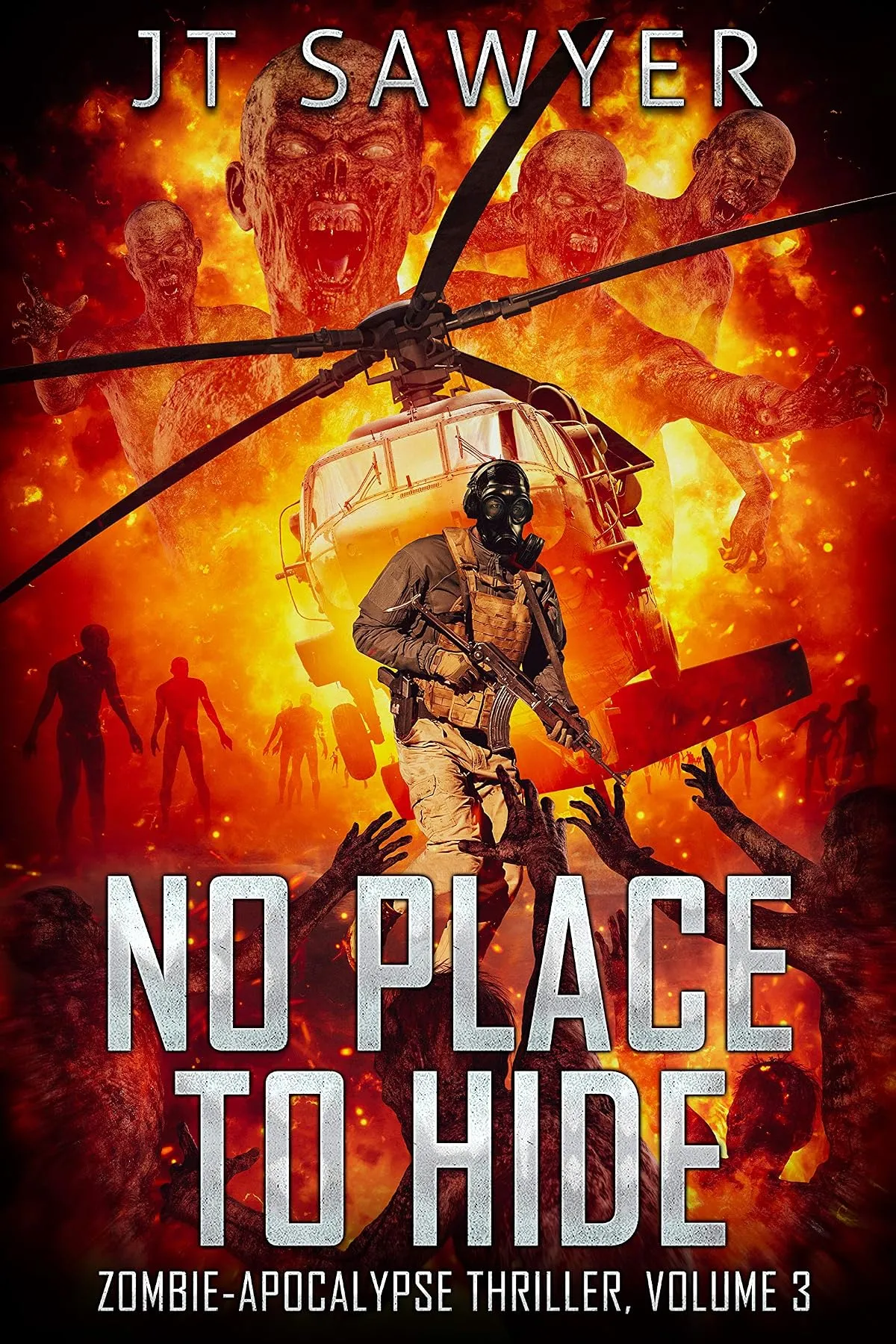 No Place To Hide (First Wave Series #3) by JT Sawyer