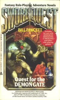 Quest for the Demon Gate (Swordquest #3)