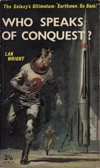 Who Speaks of Conquest?