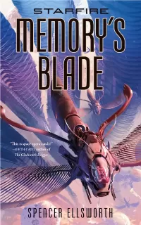 Memory's Blade (Starfire Trilogy #3)