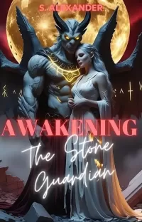 Awakening The Stone Guardian: A Steamy Fated Mates Monster Romance Short Read (Brides Of The Blood Moon #6)