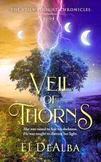 Veil of Thorns: An Enemies to Lovers Fae Romance (The Veilwrought Chronicles #1)