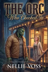The Orc Who Checked In: A Spicy Small Town Monster Fated Mates Romance Novella (Her Small Town Orc #1)