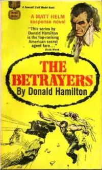 The Betrayers (Matt Helm #10)