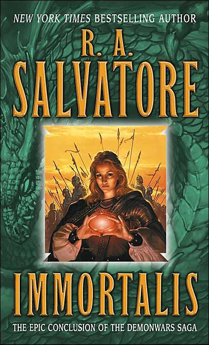 Immortalis (The Second DemonWars Saga #3) by R. A. Salvatore