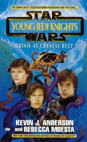 Crisis at Crystal Reef (Star Wars: Young Jedi Knights #14) - Kevin J. Anderson, Rebecca Moesta