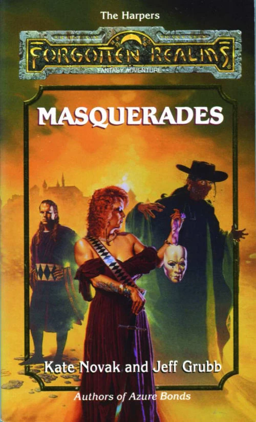 Masquerades (Forgotten Realms: The Harpers #10) - Kate Novak, Jeff Grubb