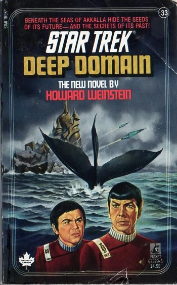 Deep Domain (Star Trek: The Original Series (numbered novels) #33) - Howard Weinstein