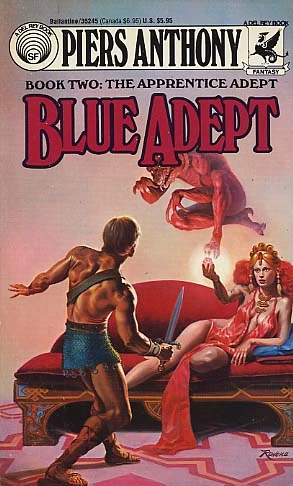 Blue Adept (Apprentice Adept #2) by Piers Anthony